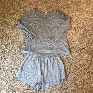 Cuyana Pima modal boatneck sleep set size medium